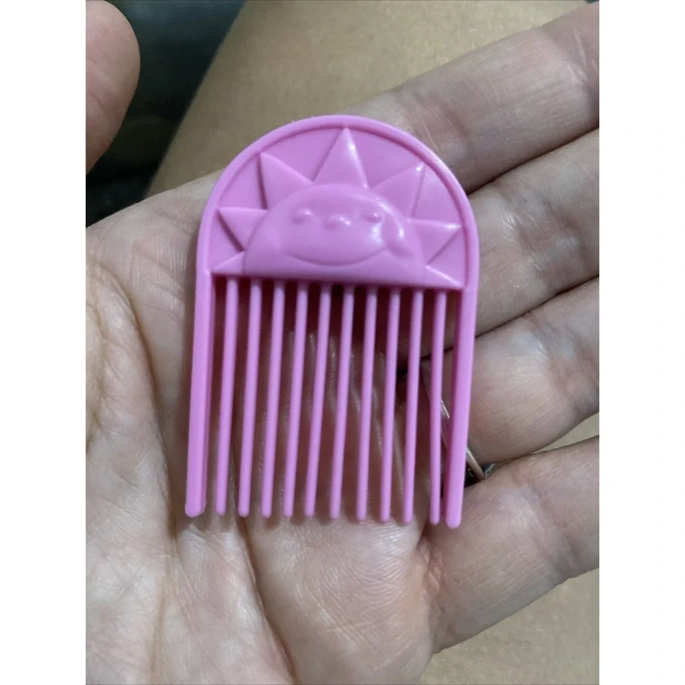 Vtg G1 My Little Pony Accessory MOON JUMPER Pick Comb Hasbro MLP Rare HTF Pink